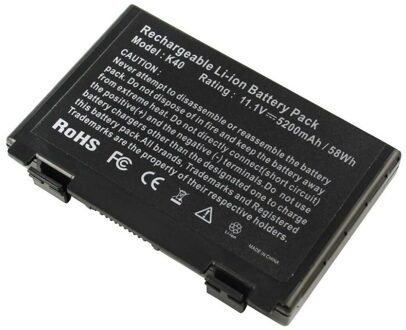 Notebook battery for Asus K40 K50 K70 series