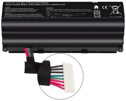 Notebook Battery for Asus ROG G751J A42N1403 15V 5900mAh - small