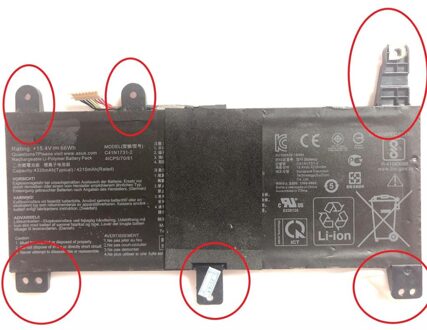 Notebook battery for Asus ROG STRIX G531GW C41N1731-2 15.4V 66Wh - small