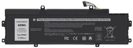 Notebook battery for Dell Chromebook 11 3120 3Cell 43Wh 11.1V 3800mAh - small