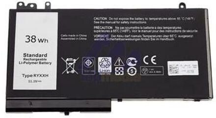 Notebook battery for DELL Latitude 12 E5250 E5450 E5550 RYXXH series 11.1V 38Wh