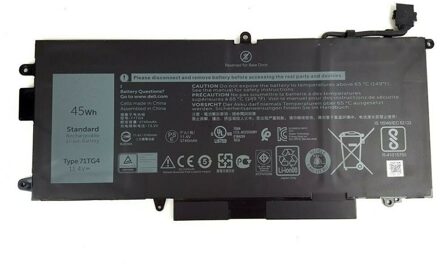 NOTEBOOK BATTERY FOR DELL LATITUDE 5289 7389 7390 2-IN-1 71TG4 11.4V 45WH