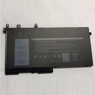 Notebook battery for Dell Latitude 5580 5480 5280 Series 11.4V 42Wh - small