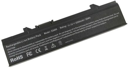 Notebook battery for DELL Latitude E5400 series 11.1V 4400mAh - small