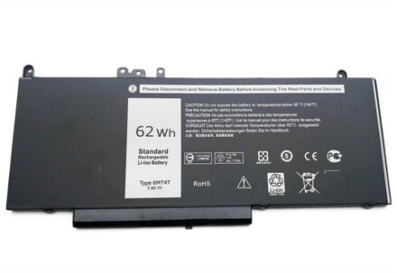 Notebook battery for Dell Latitude E5470 E5570 Precision M3510 series 6MT4T 7.6V 6000mAh - small