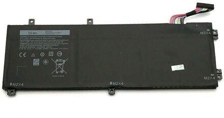 Notebook battery for Dell XPS 15 9550 Precision 5510 series with dual HDD slot 11.4V 4865mAh 56Wh RRCGW - small