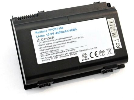 Notebook battery for Fujitsu Siemens LifeBook E8410 series 6cell 10.8V /11.1V 4400mAh