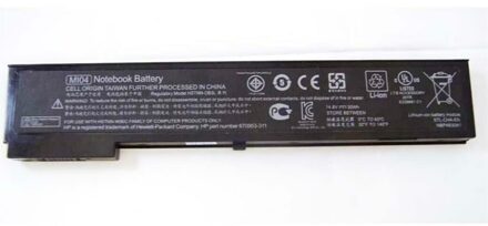 Notebook battery for HP EliteBook 2170p series 14.4V 2200mAh Please check the Voltage 14.4V - small