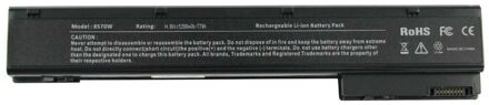 Notebook battery for HP EliteBook 8560w/8760w/8770w series 14.4V 4400mAh