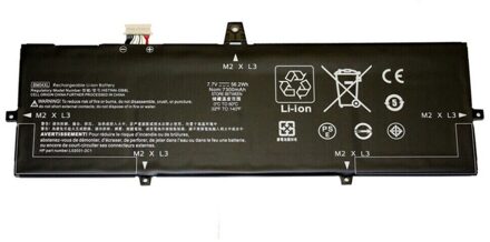 Notebook battery for HP EliteBook X360 1030 G3 G4 7.7V 56Wh