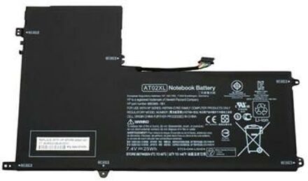 Notebook battery for HP ElitePad 900 G1 Series AT02XL 7.4V 25Wh - small