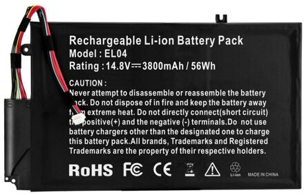 Notebook battery for HP Envy TouchSmart 4-1000 series 14.8V 3500mAh - small