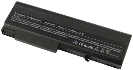 Notebook battery for HP Probook 6540/6550 Elitebook 8440P series 11.1V 6600mAh - small