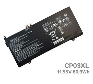 Notebook battery for HP Spectre x360 13-ae000 Series CP03XL 11.55V 60.9Wh