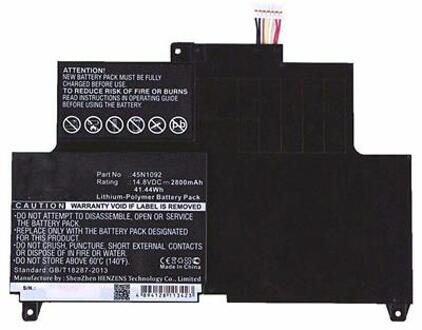 Notebook battery for Lenovo ThinkPad S230u Series 45N1095 45N1094 14.8V 43Wh - small