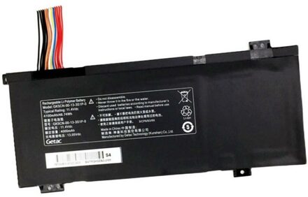 Notebook battery for Medion Erazer X6805 black 11.4V 46.74Wh - small