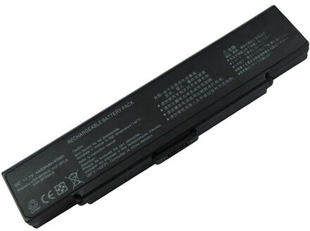 Notebook battery for SONY VAIO VGN-AR41E series Black 10.8V /11.1V 4400mAh - small
