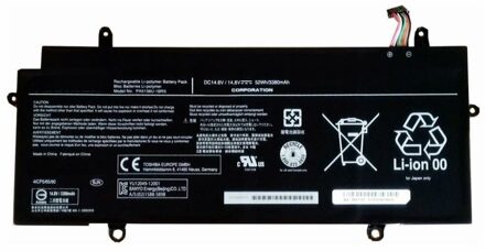 Notebook battery for Toshiba Portege Z30 Series 14.4V /14.8V 3800mAh - small