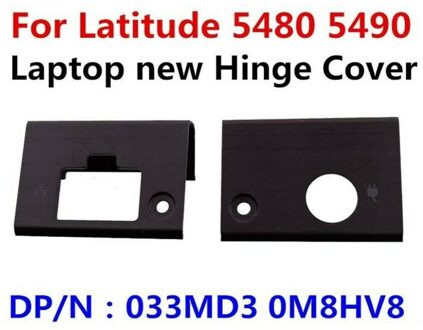 Notebook bezel Hinge Cover Case Cap For Dell E5480 5490 5492 5495 0M8HV8 033MD3 - small