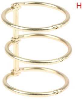 Notebook Bindmiddel Kalender Bindend Ijzeren Ring Kantoorbenodigdheden Blauw