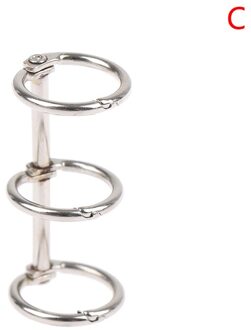 Notebook Bindmiddel Kalender Bindend Ijzeren Ring Kantoorbenodigdheden Rood