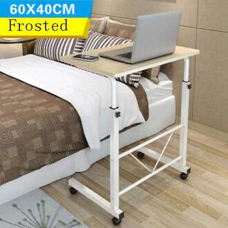 Notebook computer bureau bed leren met huishoudelijke lifting opvouwbare mobiele nachtkastje Thuis Schrijven Desktop Computer Bureau NO2