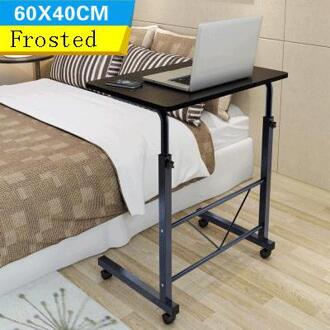 Notebook computer bureau bed leren met huishoudelijke lifting opvouwbare mobiele nachtkastje Thuis Schrijven Desktop Computer Bureau NO5