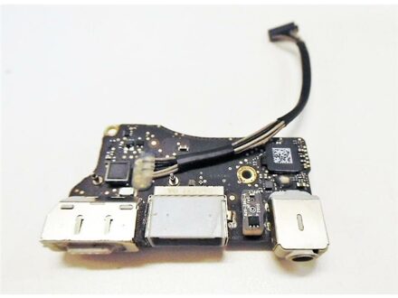 Notebook DC Power Audio Jack USB I/O Board for Apple MacBook Air 13" A1369 pulled - small