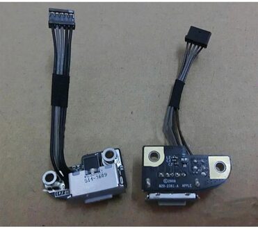 Notebook DC power jack for Apple Macbook A1278 A1286 A1297 820-2361-A pulled - small
