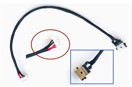 Notebook DC power jack for Asus F550J F550JD F550JK 4 PIN - small