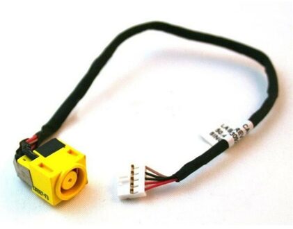 Notebook DC power jack for Lenovo B590 V580 with cable - small