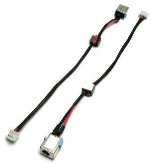 Notebook DC power jack for Packard Bell EasyNote TE11 TE11BZ TE11HC with cable - small