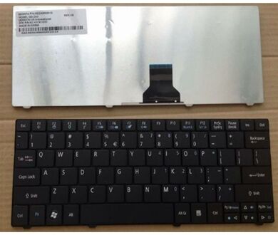 Notebook keyboard for Acer Aspire One 751 black