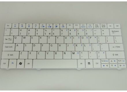 Notebook keyboard for Acer Aspire One 751 white