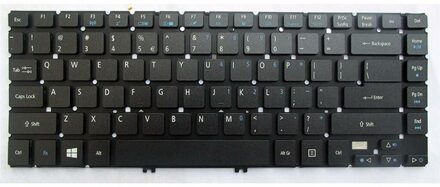 Notebook keyboard for Acer Aspire R7-571 R7-572 backlit - small