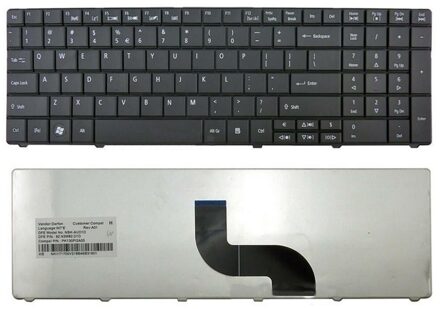 Notebook keyboard for Acer Travelmate 5740 5744 8571 8572 - small
