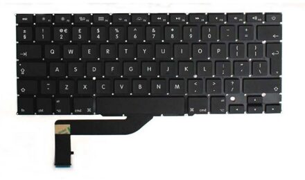 Notebook keyboard for Apple Macbook Pro A1398 Retina MC975 MC976 15" big "Enter" - small