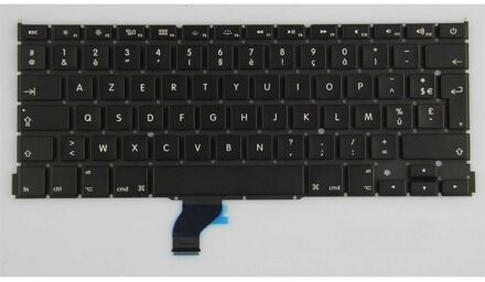 Notebook keyboard for Apple Macbook Pro Unibody 13.3" A1502 ME864 ME865 ME866 2013 AZERTY - small