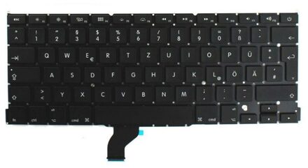 Notebook keyboard for Apple Macbook Pro Unibody 13.3" A1502 ME864 ME865 ME866 2013 German - small