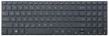 Notebook keyboard for ASUS R551 R551L R553 R553L without frame black - small