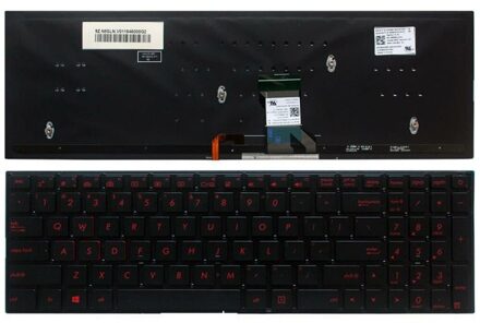 Notebook keyboard for ASUS ROG Strix GL702 GL702VT with backlit - small