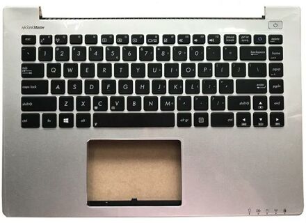 Notebook keyboard for ASUS S400 S400C S400CA X402C with topcase pulled silver