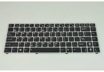 Notebook keyboard for ASUS UL20 Eee PC 1201 silver frame - small