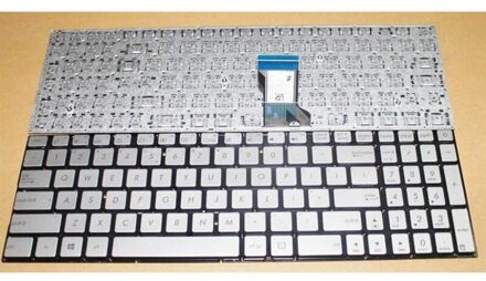 Notebook keyboard for Asus UX501 UX501JW UX501VW silver - small