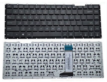 Notebook keyboard for ASUS X451 X452 without frame black - small