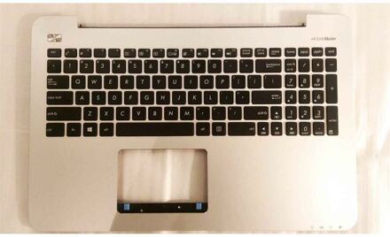 Notebook keyboard for ASUS X555 K555 R556 with topcase silver pulled