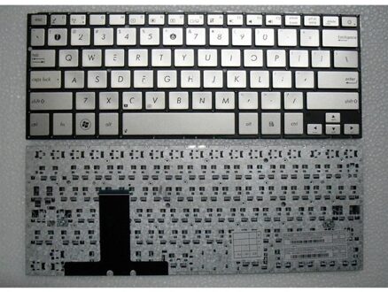 Notebook keyboard for Asus Zenbook UX32 UX31 silver - small