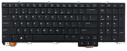 Notebook keyboard for Dell Alienware M17X R5 R6 M18X R3 backlit - small