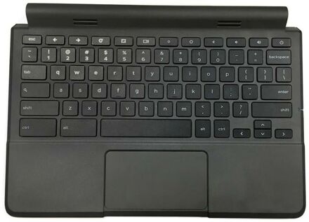 Notebook keyboard for Dell Chromebook 11 2 3120 with topcase touchpad pulled