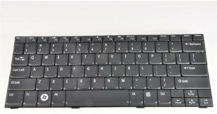 Notebook keyboard for DELL Inspiron mini 1012 1018 black